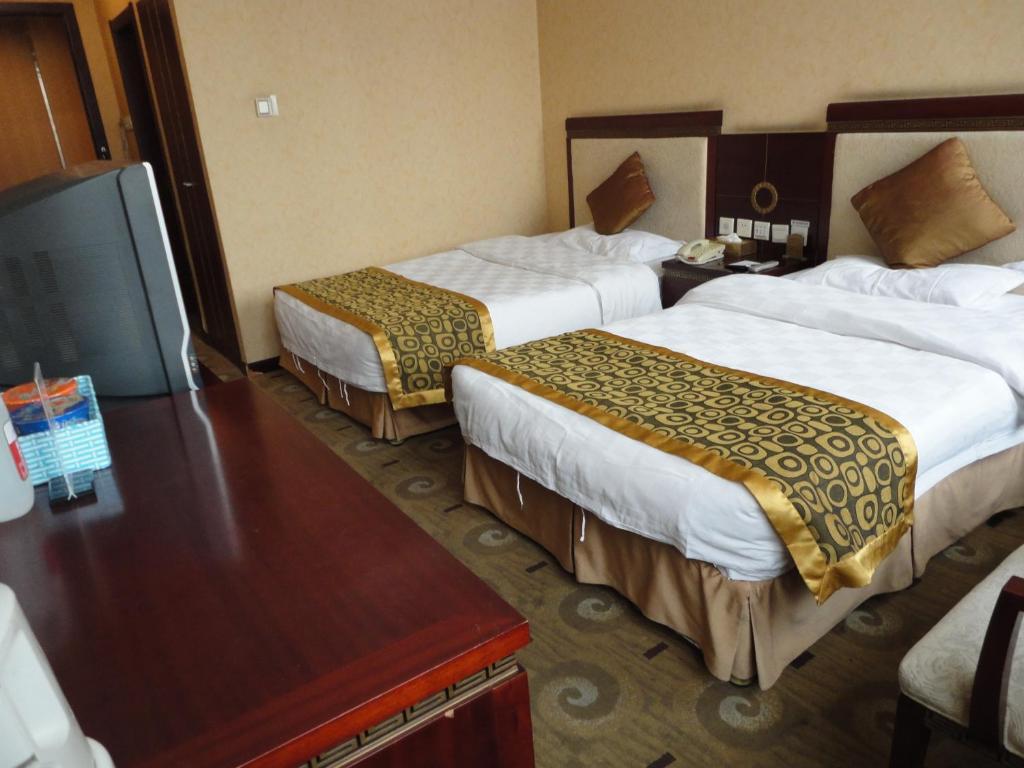 Beijing Taimushan International Business Hotel Bagian luar foto